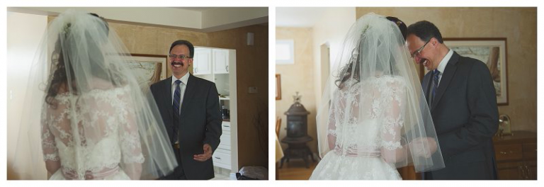 Ali Lauren - Regina Wedding Photography - bride first look with Dad (5)